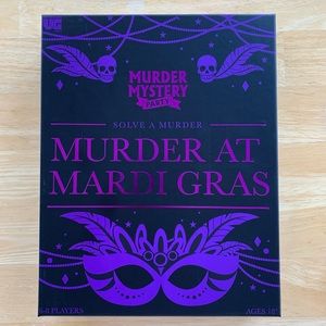 Murder Mystery Party Kit Murder at Mardi Gras NEW